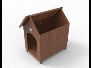 dog house Modello 3D