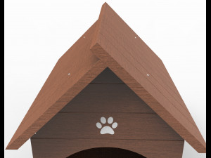 dog house Modello 3D