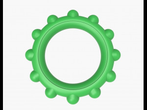 dog toy disc 3Dモデル
