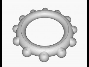dog toy disc 3Dモデル