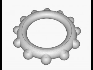 dog toy disc 3D Model