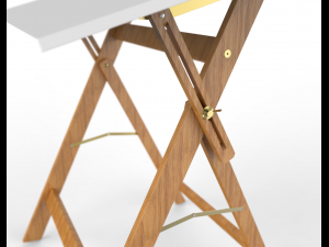 drafting table 3D 模型