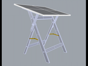 drafting table 3D 模型
