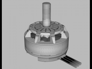 xrotor 2205 motor Model 3D