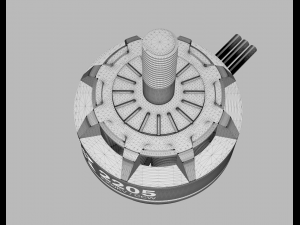 xrotor 2205 motor Model 3D