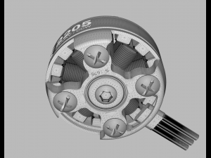 xrotor 2205 motor Model 3D