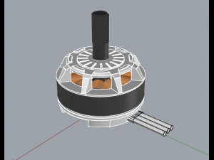 xrotor 2205 motor 3D Model
