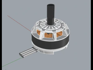 xrotor 2205 motor 3D Model