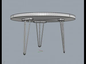 evolution collection - center table 3D Model