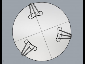 evolution collection - center table 3D Model