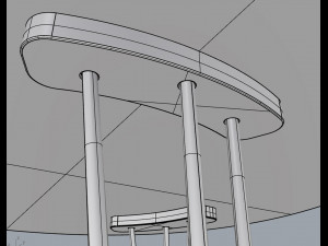 evolution collection - center table 3D Model