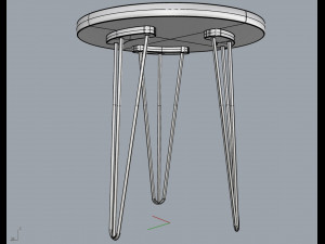 evolution collection - side table Modelo 3D