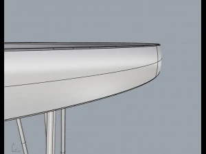 evolution collection - side table 3D Model