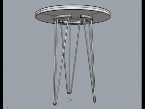evolution collection - support table 3D मॉडल