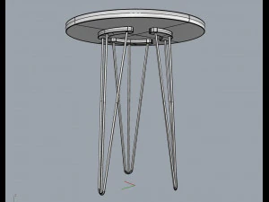 evolution collection - support table 3D Model