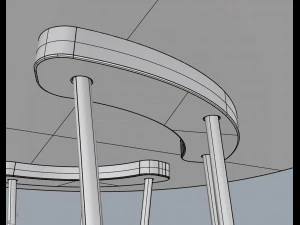 evolution collection - support table 3D Model