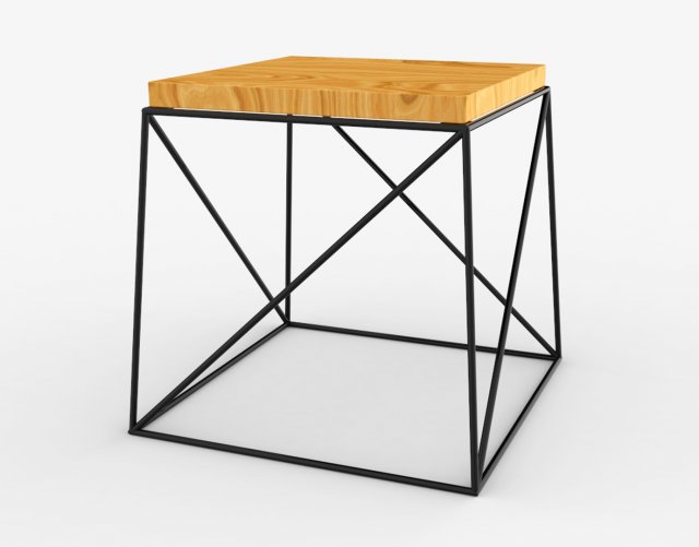 stool 02 Model 3D .c4d .max .obj .3ds .fbx .stl .blend 