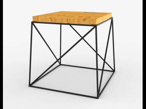 stool 02 3D Model