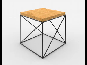 stool 02 3D Model