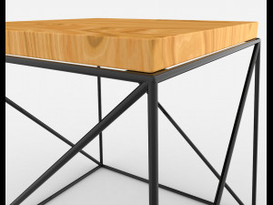 stool 02 Model 3D