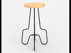 stool 03 3D Model