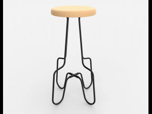 stool 03 3D Model