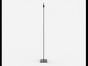 pipe floor lamp 3D Model