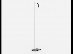 pipe floor lamp 3D Model