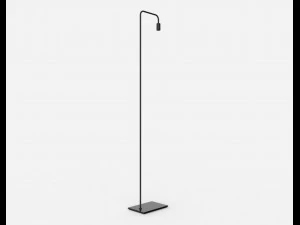 pipe floor lamp 3D Model