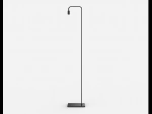 pipe floor lamp 3D Model
