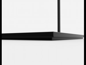 pipe floor lamp 3D Model