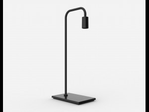 pipe table lamp 3D Модель