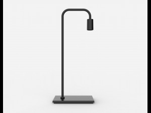 pipe table lamp 3D Модель