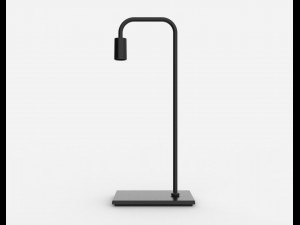 pipe table lamp 3D Модель