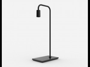 pipe table lamp 3D Модель
