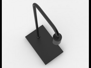 pipe table lamp 3D Модель