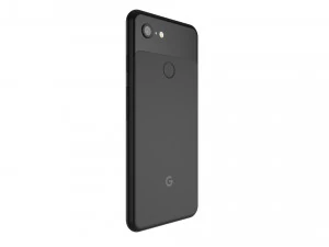 google pixel 3 black 3D Model