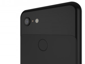 google pixel 3 black 3D 모델