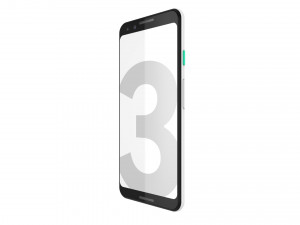 google pixel 3 white 3D-Modell