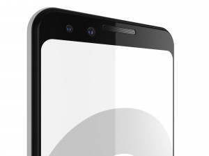 google pixel 3 white 3D-Modell