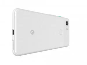 google pixel 3 white 3D Model
