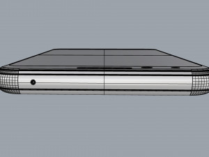 google pixel 3 white 3D-Modell