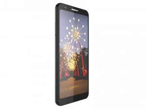 google pixel 3a black 3D Model