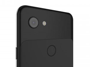 google pixel 3a black Modelo 3D