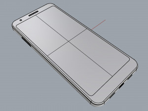 google pixel 3a purple-ish 3D Model