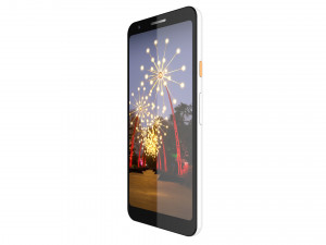 google pixel 3a white Model 3D