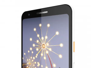 Google Pixel 3a белый 3D Модель