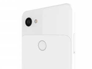 google pixel 3a white Model 3D