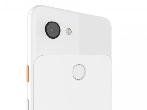 Google Pixel 3a белый 3D Модель
