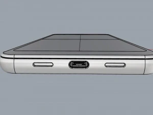 Google Pixel 3a белый 3D Модель